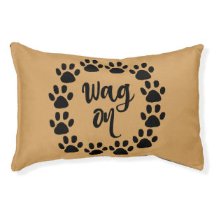 Funny Dog Quote Pet Bed