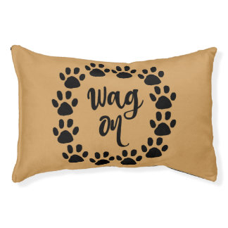 Funny Dog Quote Pet Bed