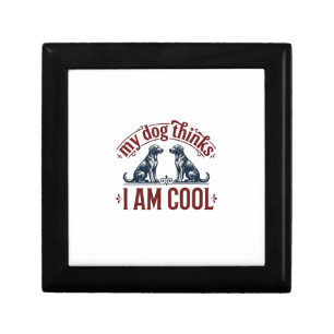 Funny Dog Quote Vintage Engraving T-Shirt Design_1 Gift Box