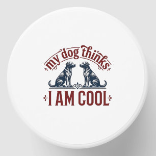 Funny Dog Quote Vintage Engraving T-Shirt Design_1 Mini Candle Favors