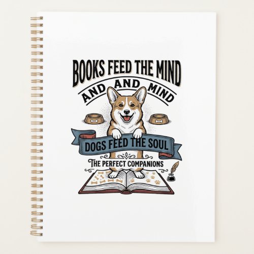 Funny Dog Reader Vintage Engraving Tee for Book Lo Planner