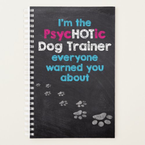 Funny Dog Trainer Planner
