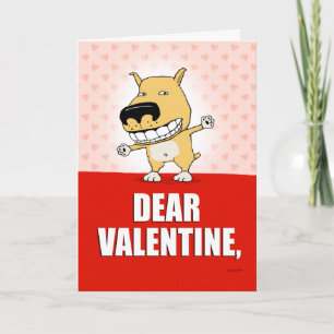 Funny Dog Valentine's Day Card