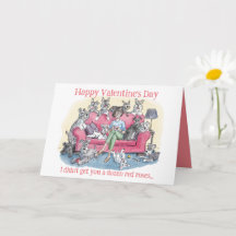Funny Dog Valentine's Day Greetings Card