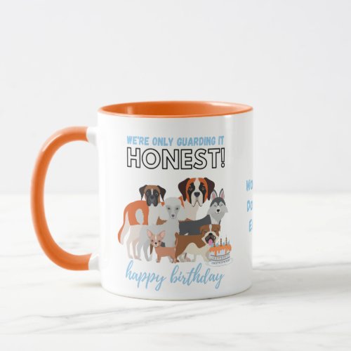 Funny Dog Walker, Trainer, Foster Dog Mom Birthday Mug