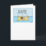 Funny Dog Wants Belly Rub Birthday Card<br><div class="desc">Here's a cute and funny cartoon birthday card featuring a dog who just wants a belly rub. Does this rub you the right way? It should be a treat for any dog lover! Thank you for choosing this original design by © Chuck Ingwersen. I’m an independent artist, and I post...</div>
