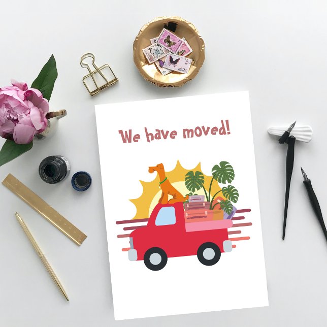 Funny Dog We Have Moved  Announcement (Creator Uploaded)