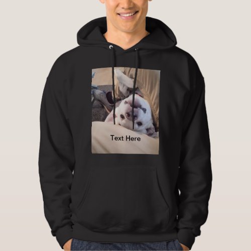 Funny Dog Wont Be Ignored Comical Photo Hoodie