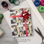 Funny Dog YAPPY PAWLIDAYS 4 Photo Personalized Wrapping Paper<br><div class="desc">Create your own personalized pet dog photo novelty Christmas holiday season giftwrap in featuring the funny greeting YAPPY PAWLIDAYS, 4 photos, your name and and dog paw prints overlay in your choice of colors for all text, pawprints or background color (shown in black text and dark gray paw prints against...</div>