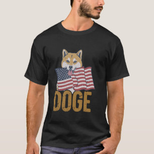 Funny Doge Department Of Government Efficiency Pat T-Shirt