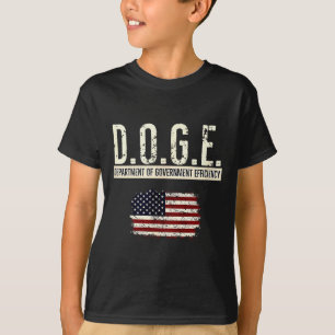 Funny Doge Department Of Government Efficiency Tee