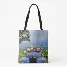 Funny Dogs in Old Pickup