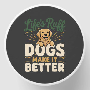 Funny Dogs Make It Better Mini Candle Favors