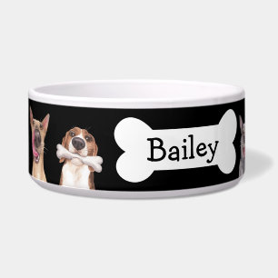 Funny Dogs Personalized Bowl