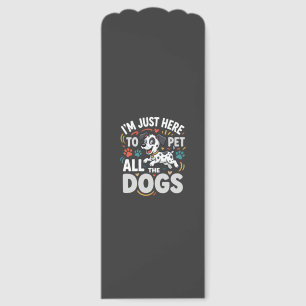 Funny Dogs Pet Lover Vector Bookmarks