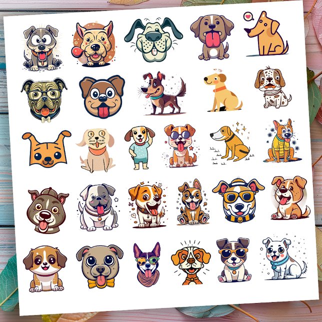 Funny Dogs Set 1 Sticker (Creator Uploaded)
