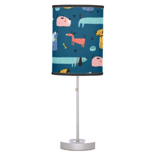Funny Dogs Table Lamp