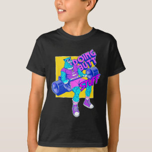 Funny Doing Stuff Workout Bodybuilding Fitness Gym T-Shirt