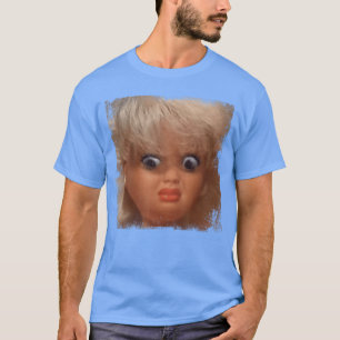 Funny Doll Face Meme T-Shirt
