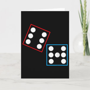 Funny Domino Six Seven Meme 67 Dominos Math Lover  Card