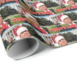 Funny Donald Trump 47 Daddy's Home Christmas Wrapping Paper