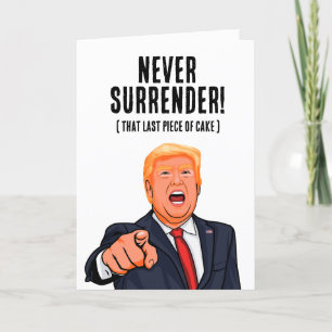Funny Donald Trump Birthday Card
