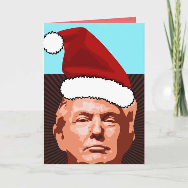 Funny Donald Trump Christmas card CARDS (Front)