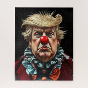 Funny Donald Trump Clown Jigsaw Puzzle