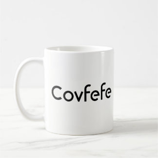 Funny Donald Trump "Covfefe" Coffee Mug