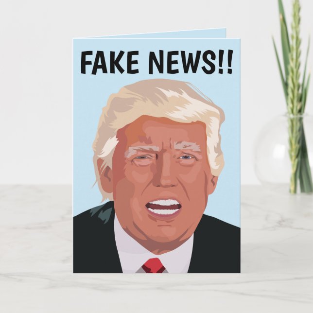 FUNNY DONALD TRUMP FUNNY BIRTHDAY CARDS (Front)