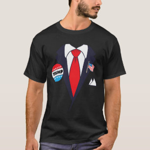 Funny Donald Trump Halloween Costume - Cartoon Tee