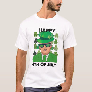 Funny donald trump Happy 4th Of July T-Shirt