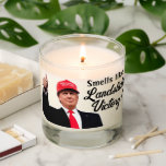 Funny Donald Trump Landslide Victory President 47 Scented Candle
