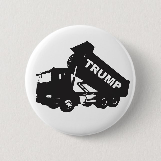 Funny Donald Trump Pinback Button (Front)