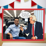Funny Donald Trump Political Humor Birthday Photo Card