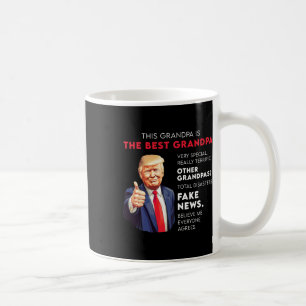 Funny Donald Trump Quote For Conservative Grandpa  Coffee Mug