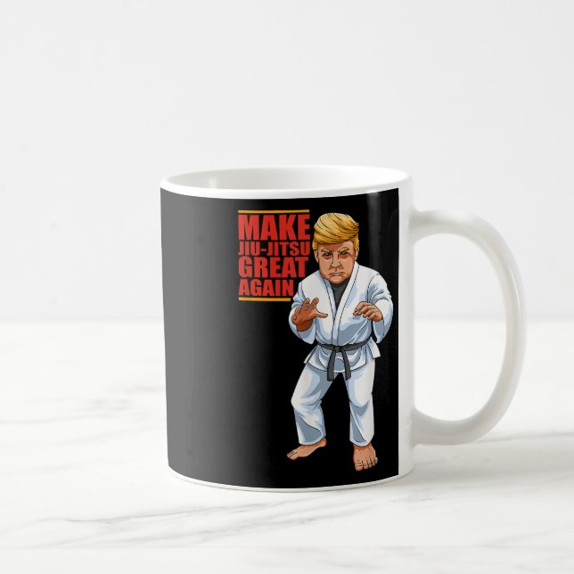 Funny Donald Trump Republican - Jiu-jitsu And Bjj Coffee Mug (Right)