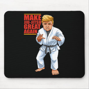 Funny Donald Trump Republican - Jiu-jitsu And Bjj  Mouse Pad