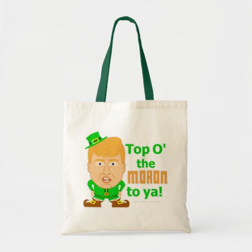 Funny Donald Trump St Patricks Day Leprechaun Tote Bag