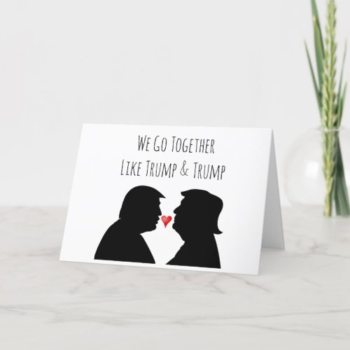Funny Donald Trump Valentines Day Card