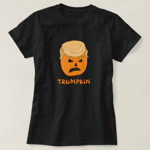 Funny Donald Trumpkin Pumpkin Jack_o_lantern T_Shirt