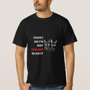 Funny Donkey April Fool Around Design For T Shirt