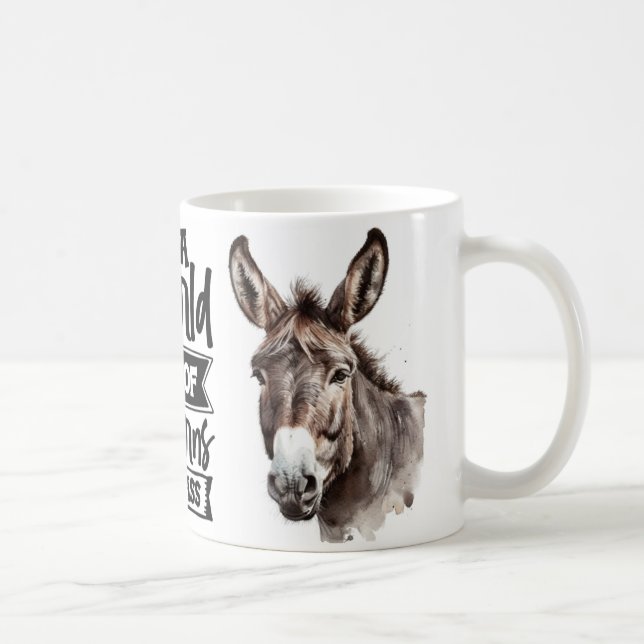 Funny Donkey Mug 11oz  (Right)