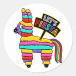 Funny donkey pi&#241;ata stickers