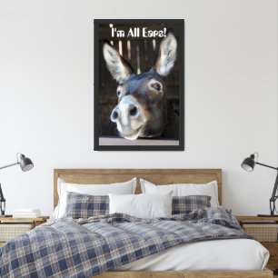 Funny Donkey Poster