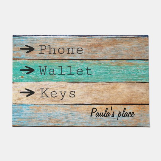 Funny Don't Forget Your Keys Doormat | Zazzle.com