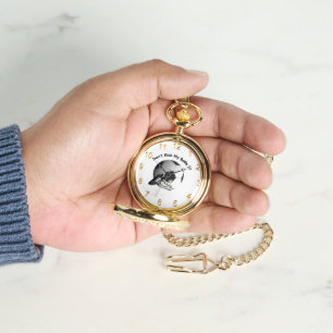 Funny Dont Kick My Balls Soccer, Pocket Watch