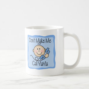 Funny Don't Make Me Call YiaYia Coffee Mug