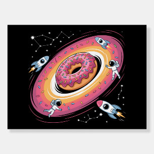 Funny Donut Black Hole Space Foam Board