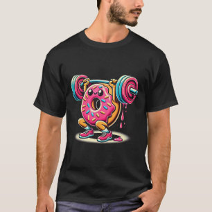 Funny Donut Bodybuilding Weightlifting Food Gym Do T-Shirt
